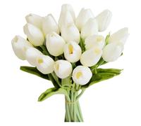 10 pezzi fiore artificiale tocco realistico tulipano scrapbooking vaso decorazioni for la casa matrimonio giardino arco ghirlanda festa della mamma bouquet fai da te per Casa, Feste,Nuziale(Color7)
