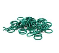 10 pezzi FKM O-ring CS 3,5 mm OD 10~100 mm Guarnizione di tenuta Olio isolante Resistenza alle alte temperature Gomma fluorurata O-ring Verde(OD 35mm ID 28mm)