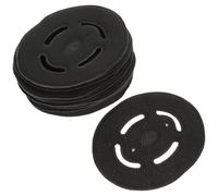 10 Pezzi Fodera per Casco di Sicurezza in Spugna, Nera | Compatibile Molti Caschi, Assorbente del Sudore, Confortevole, per Officina e Ferrovia, Accessori Protettivi