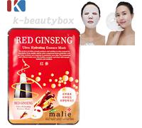 10 pezzi fogli maschera viso essenza GINSENG ROSSO coreano migliori fogli mas...
