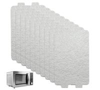 10 Pezzi Foglio di Mica per Microonde Universale, Piastra di Mica Mica Piastre a Microonde, Protezione e Ricambi di Qualità Superiore per Microonde a Forno, 6.5 x 11.5 cm