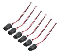 10 pezzi for prese rotonde for auto T10 lampadine presa prolunga supporto connettore for basi for lampadine a LED accessori auto