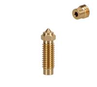 10 pezzi for ugelli in ottone ELEGOO Neptune 4 Plus/4 Max parti della stampante 3D ugello da 1,75 mm(Gold,0.4mm)