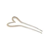10 pezzi forcine for capelli a forma di cuore geometrico in metallo accessori alla moda copricapo acconciatura for donne ragazze gioielli per Donne(Silver)