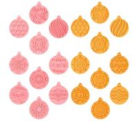 10 Pezzi Formine Biscotti Natale, 3D Pressable Formine per Biscotti, Taglia Biscotto Natale Set, Stampi Biscotto Natalizi Plastica,Stampo Natalizi per Decorare Dolci Torta