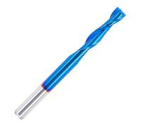 10 pezzi fresa CNC con gambo da 3,175 mm frese piatte a spirale rivestite blu a due punte for flauto(2x3.175x17mm)