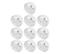 10 Pezzi Fuoyloo Paralumi a Cupola Mezza Sfera Per Lampadine Led Mini Copertura Luminosa Circolare Per Specchio Da Trucco Con Installazione Rapida Per Illuminazione Morbida in Bagno Camera Da Letto