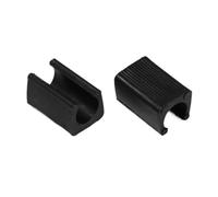 10 pezzi Gamba della sedia Pad a forma di U antiscivolo Morsetto for tubo Invisibile in plastica Anti-front Tilt Serranda Protezione for pavimenti Ferramenta for mobili(14mm)