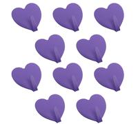 10 Pezzi Ganci Adesivi Traccia In A Colorati