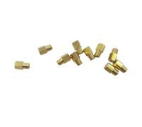 10 Pezzi Getti Principali Carburatore 4/042 Scooter Iniettori Ugello Dimensioni 70-440 Pocket Tuner Grande Tipo Esagonale Gicleur Per MIKUNI VM TM TMX Kit Riparazione Carburatore(M5.2 250-340)