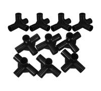 10 pezzi Giunti per mensole per armadio da 16 mm, Connettore a palo a