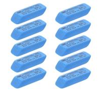 10 Pezzi Gomma Abrasiva Blu per Pulizia e Lucidatura | Rimuove Ossidazione e Ruggine, Adatta a Chitarra e Pipa, Strumento per Manutenzione