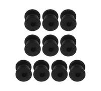10 Pezzi Gommini Antivibrazione per Drone, Silicone Nero | Elettronica Rc Quadricottero, Assorbimento Urti e Protezione, Compatibilità, Riduzione Rumore