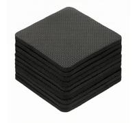 10 Pezzi Grip Pad in Gomma Lavabile | Resistente, Cuscinetto per Presa Antiscivolo, Universale, Impugnatura, Sollevamento Pesi, Palestra, Appassionati di Fitness