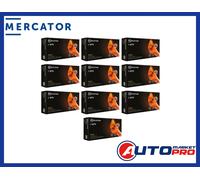 10 PEZZI GUANTI NITRILE MERCATOR GOGRIP ORANGE TAGLIA M CONF. 50PZ