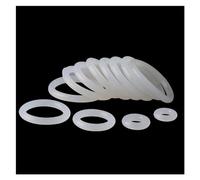 10 pezzi guarnizione O-ring in silicone bianco CS 4mm diametro esterno 12mm-80mm rondella in gomma siliconica VMQ guarnizione di tenuta impermeabile isolata spessore 4mm (Dimensione : OD 55mm ID 47mm