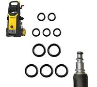 10 pezzi guarnizioni O-ring per tubo flessibile idropulitrice per sgancio rapido guarnizione O-ring pezzi di ricambio distanziatore in gomma per pistola rondella New-5L e 5S