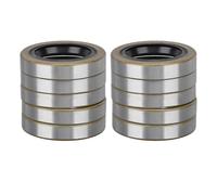 10 pezzi guarnizioni per grasso a doppio labbro, guarnizioni per grasso per mozzo ruota assale rimorchio