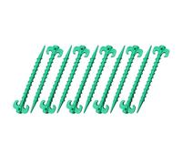 10 pezzi Heavy Dut Tent Nails Camping Stakes Penne di plastica per campeggio all'aperto per il fissaggio di campeggio pioggia teloni ancoraggio a terra