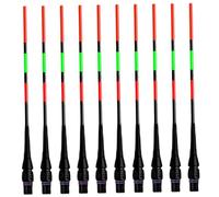 10 Pezzi i Bobber Illuminati per la Pesca Notturna, i galleggianti per la Pesca Che cambiano Colore a LED, Luminosi e Impermeabili per Il Fiume o Lo Stagno, Non includono Batteria