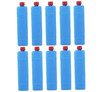 10 Pezzi Ice Pack Ice Pacchi di congelatore Lungo Freezer Pacchi di Ghiaccio snelli riutilizzabili da 200 ml Blocchi per Borse da Pranzo più fresche Pesca in Spiaggia