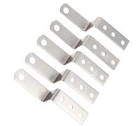 10 pezzi Immagine Kit sospeso Clip Rilt Blocco del gancio con viti da 30 pezzi