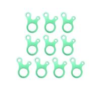 10 pezzi in lega di alluminio leggera fibbia resistenza regolatore annodatura strumento campeggio tendicavo durevole corda leggera in lega di alluminio