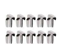 10 pezzi in lega di zinco Anse per tamburi Grancassa Artigli per percussioni Artigli per percussioni artigli gancio anse in metallo forniture per strumenti per percussioni per batteria