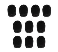 10 pezzi in schiuma per microfono copertura parabrezza per riunioni 20 x 22 x 6 mm