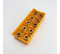 10 pezzi inserti in metallo duro lame dentali for commercio estero transfrontaliero, lame con filettatura esterna, MMT 16ER AG60 US735 UE6020(16ER US735 Golden)