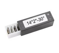 10 Pezzi Inserti Taglierina Quadrati in Carburo 14mm per Compensato MDF HDF Uten