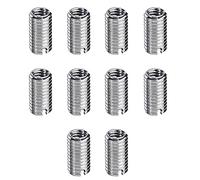 10 Pezzi Inserto Filettato da M10 a M8, Inserto Filettato Autofilettante, Dadi di Riduzione Maschio e Femmina, per Automotive Turbina a Vapore Attrezzature Meccaniche