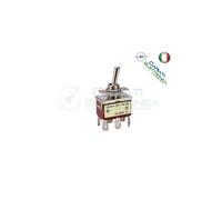10 PEZZI Interruttore Deviatore a Leva DPDT ON OFF ON 15A 250V 6 Pin