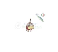 10 Pezzi Interruttore Deviatore a Leva DPDT ON ON 15A 250V 6 Pin