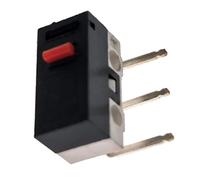 10 pezzi Interruttore di finecorsa del mouse Pulsante momentaneo 1A 125 V CA Interruttore del mouse 3 pin Leva a rullo con maniglia lunga Braccio SPDT 12X6X6MM(Type 1)