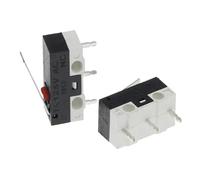 10 pezzi Interruttore di finecorsa Interruttore a pulsante 1A 125V AC Interruttore del mouse Interruttore a 3 pin