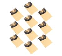 10 Pezzi Inviti di Halloween Ragnatela Nera, Carte Invito Creative | Copertina, Cartoncino Interno, Busta e Fiocco, per Festa di Laurea o Attività Aziendale