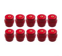 10 pezzi isolatore binario di raccolta supporto in poliestere supporto isolante stand off supporto isolante M6 M8 resistente alle intemperie alta resistenza meccanica facile installazione per impianti