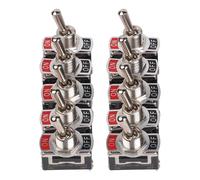 10 Pezzi / Kit Interruttore 12V 24V 220V 230V Automatico Auto Su / Spento