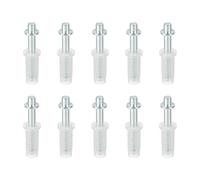 10 Pezzi Kit Riparazione Porte Bifold, Cerniere Pivot Argento per Top