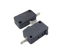 10 pezzi KW7-0 250VAC Interruttore istantaneo 1NONC Interruttore di finecorsa a 3 pin Interruttore a pulsante a sfioramento Nero Controls Switches