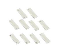 10 Pezzi Lama Rail Pickup Chitarra Humbucker Lame Metallo Nichelato Single Coil Elettrica Basso Ricambio Fai-da-te