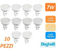 Lampadina Beghelli LED attacco GU10 7W 6500K 600 lumen 56859