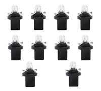 10 Pezzi Lampadina Dashboard Sourcing Map Led Cruscotto Auto 12V 2W 30MA per Auto E Moto Interior Tachimetro Strumento Indicatore Cluster Indicatore Light Pane