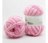 10 pezzi lavorati a maglia colorati 1PS 50 g cotone al latte lotto di 4 capi grossi all'uncinetto maglione 26 colori filato grosso mano lana uncinetto, H-19(H 16)