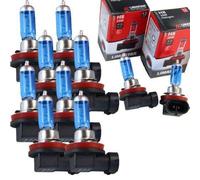 10 pezzi LIMA H8 12V Xenon Look 35W lampada alogena super bianca offerta offi...