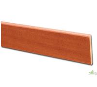 10 PEZZI LISTELLO BATTISCOPA ZOCCOLO LISCIO 7X70MM LEGNO COL.CILIEGIO H.245