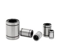 10 pezzi LM12LUU LM10LUU LM6UU LM8UU LM10UU LM12UU LM20UU LMS8UU Cuscinetti lineari for aste Liner Rail Parti di alberi lineari(LM12LUU (12x21x57))
