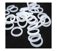 10 pezzi l'o-ring di silicone di grado alimentare resistente al cibo resistente al calore in gomma bianca,OD 66mm CS 2mm