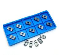 10 pezzi LOGU030310ER LOGU0303 Utensile for tornitura di fresatura in carburo ad avanzamento rapido CNC MFH03R Tornio(LOGU030310ER LD930)